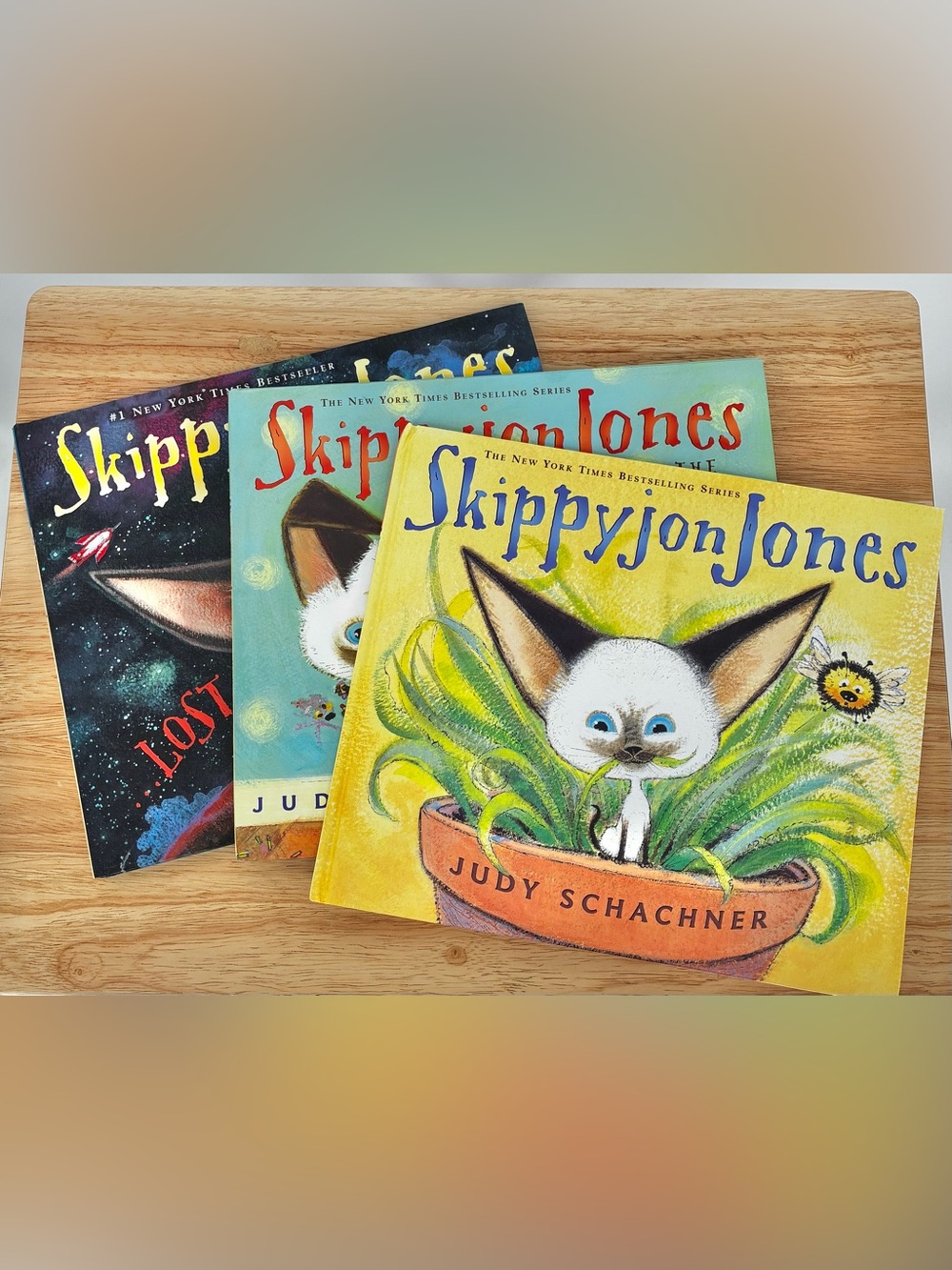 Skippyjon Jones Childrens Picture Book Bundle Set of 3 Judy Schachner Hardcover